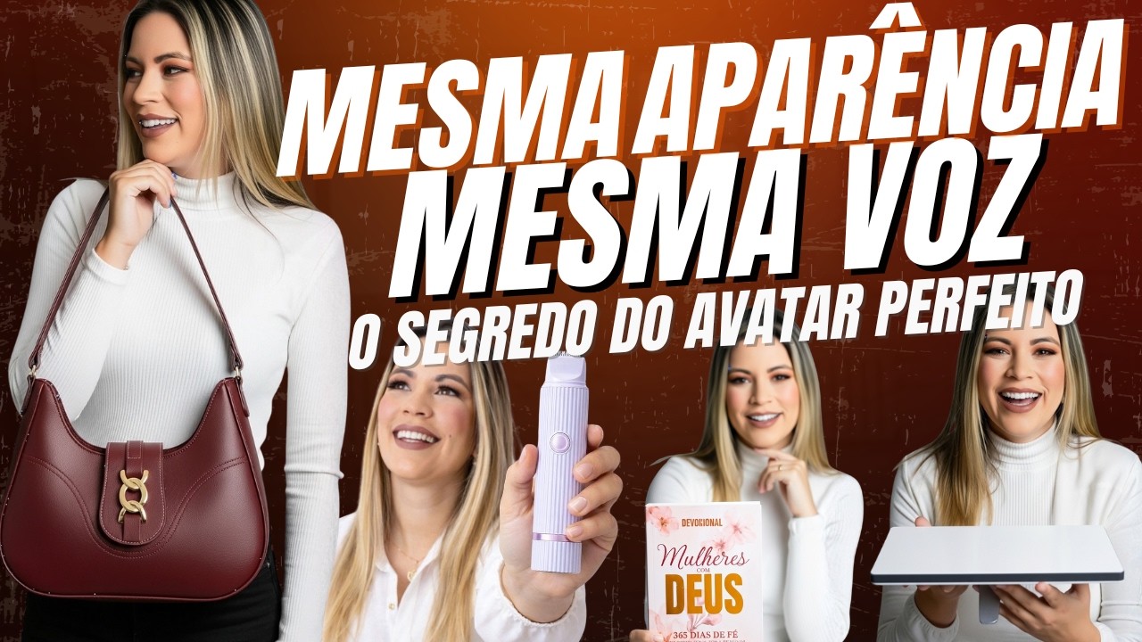 IA Grátis  Como Manter  o Mesmo Avatar e Voz 