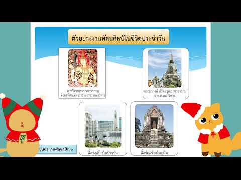 วิชาศิลปะ ป.1 หน่วยการเรียนรู้ที่ 7 เรื่อง ทัศนศิลป์รอบตัว