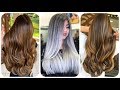 Ombre Hair Color For Brunettes | Balayage Highlights on Dark Hair | Simple Balayage Hair Tutorial #3