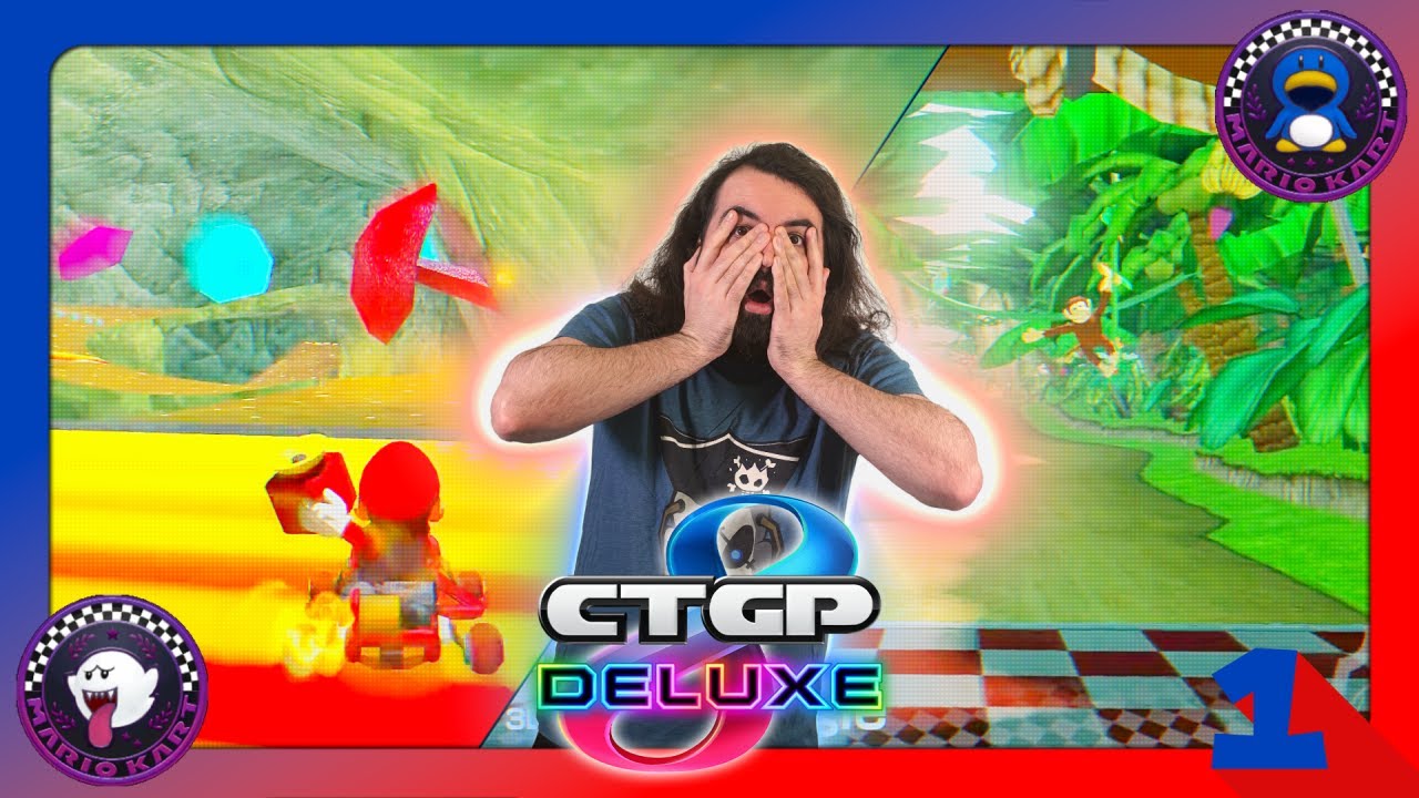 DES MAPS INÉDITES DANS MARIO KART 8 ? (CTGP Deluxe 🏎️1)