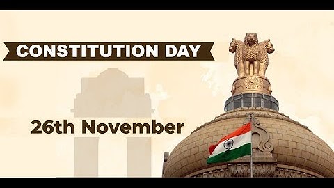 CONSTITUTION DAY ( 26.11.2025 ) - THE STORY BEHIND THE CELEBRATION
