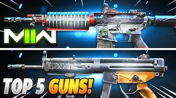 the TOP 5 BEST MODERN WARFARE 2 CLASS SETUPS 🔥 (BEST MW2 CLASS SETUPS)