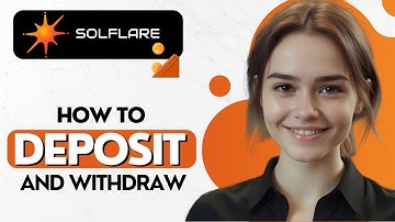 How to DEPOSIT and WITHDRAW Solana on SOLFLARE WALLET