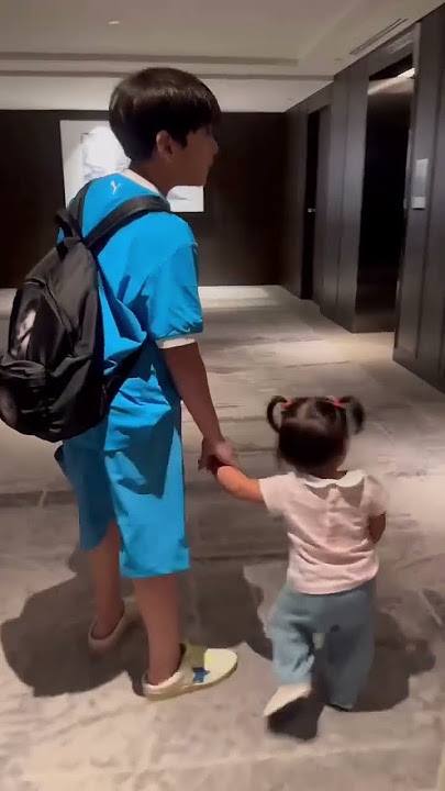 Haters, come on, look, Rafathar really loves his little brother 🥰 #MasyaAllah #rafatharmalikahmad...