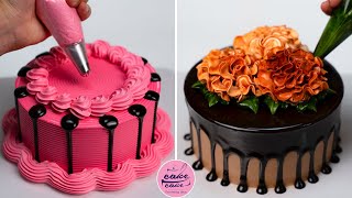 Most Satisfying Chocolate Cake Decorating Tutorials | Beautiful Chocolate Cake Designs by Cake Cake