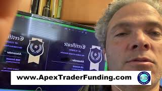 Alexander R. has been funded with Apex Trader Funding