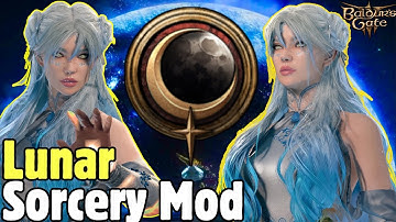 5e LUNAR SORCERY Moon Sorcerer Build in Baldur