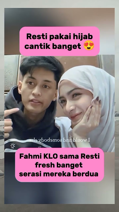Fahmi sama Resti paling cocok Dan serasi #trending #artist #masukberanda #influencer #shorts