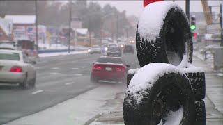 Snow tire season arrives in a hurry with heavy late-October snowstorm