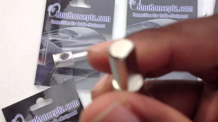 KnuKonceptz 0GA to 4GA Reducers