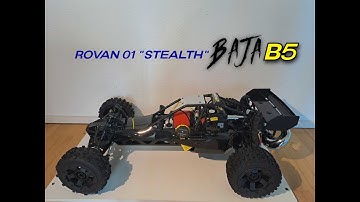 Motor start and break in, Baja B5. (Rovan 01 "Stealth" Baja B5).