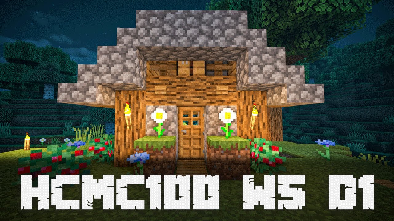 gaming logo Minecraft 1.14.4 World 5 Day 1 | HARDCORE 100% Challenge #HCMC100
