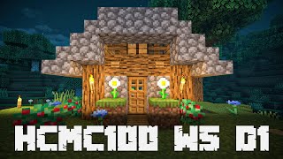 Minecraft 1.14.4 World 5 Day 1 | HARDCORE 100% Challenge #HCMC100
