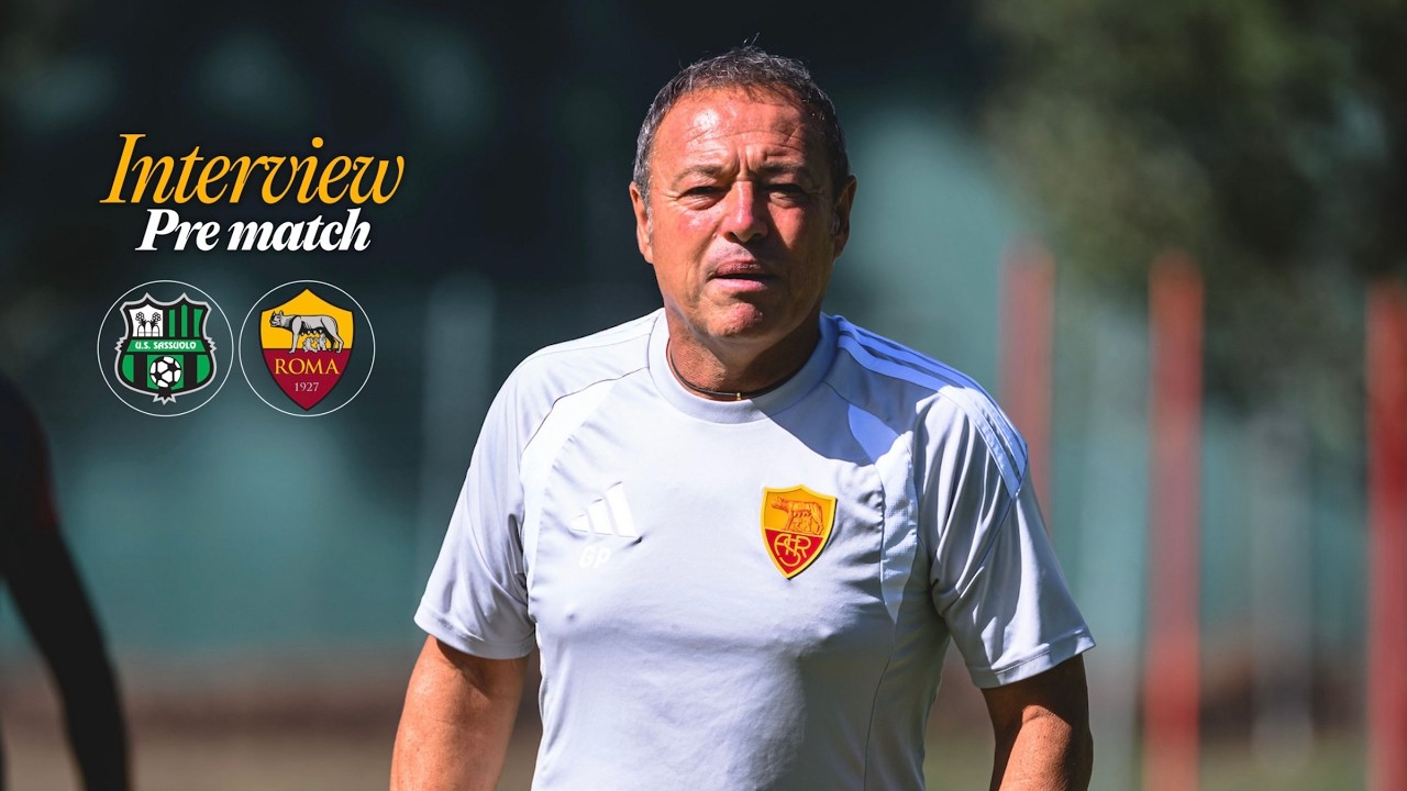 Piovani habla antes del Sassuolo-Roma