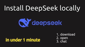 How to install DeepSeek locally on your computer in Under One Minute