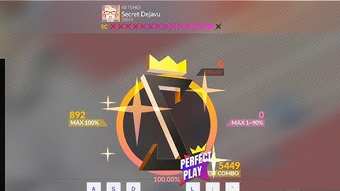 [DJMAX Respect V] Secret Dejavu 4BSC Perfect Play