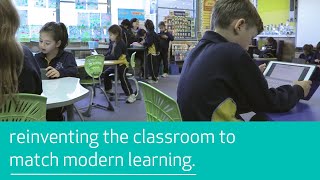 How flexible school furniture encourages collaboration in the classroom.
