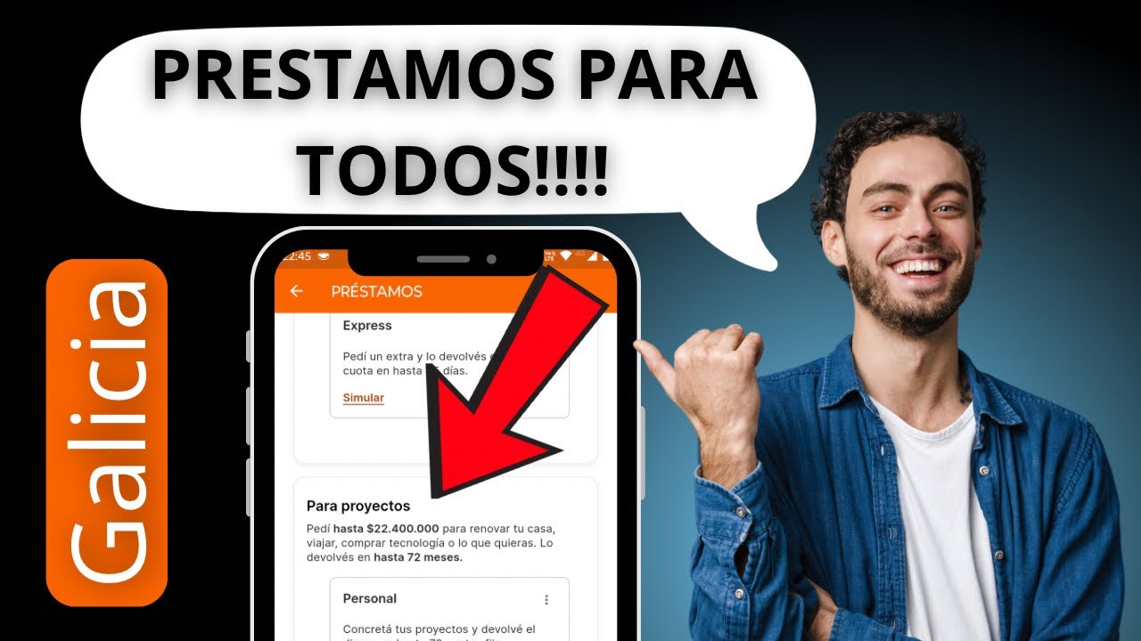 Como PEDIR un PRESTAMO en Banco Galicia 2025 (Paso a Paso)