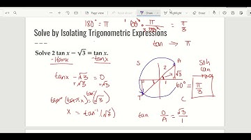 Precalc 5.3 Lesson (Solving Trigonometric Equations)