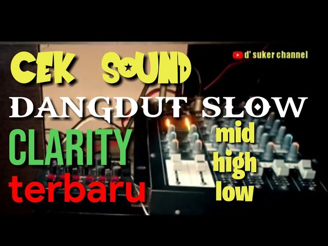 Instrumen Dangdut Bass Glerr Terbaru 2023 / Cek Sound Dangdut Slow Tapi Bassnya Adem class=