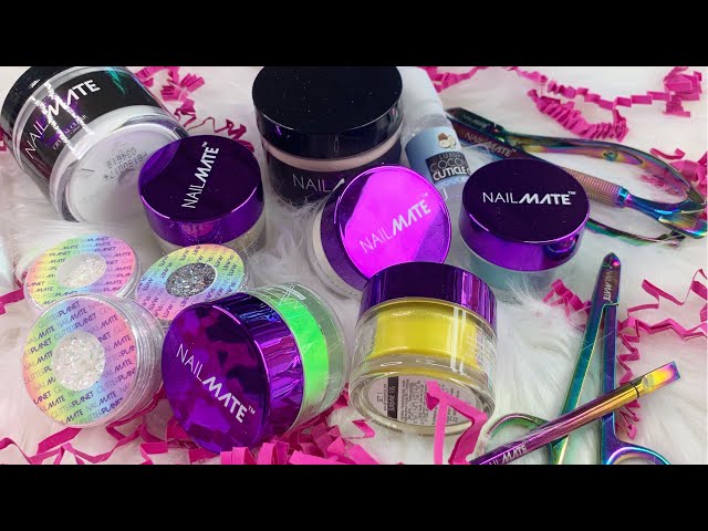 Nail mate acrylic & glitter planet review