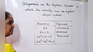 Types of Polynomials | Monomial, Binomial, Trinomial & More | Class 9 Maths