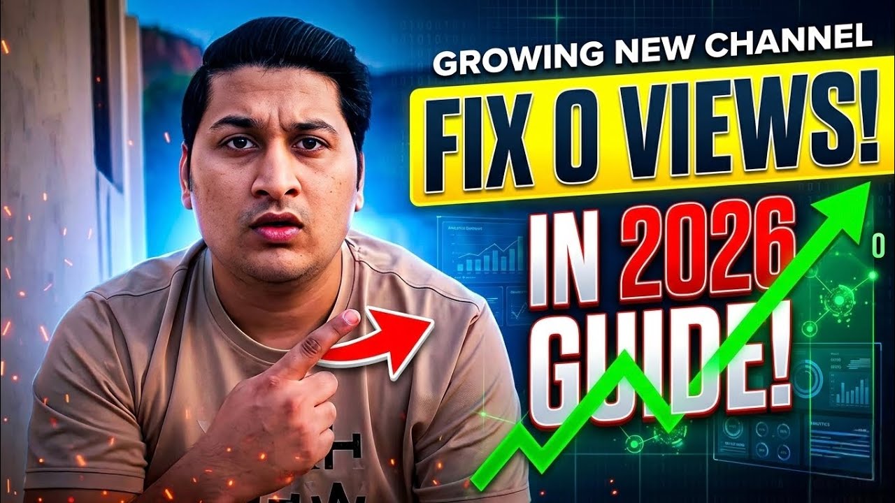 How to Fix 0 Views on YouTube in 2026 | New Channel Growth Tips - YouTube