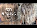 GREY BLENDING | Brightening Up & Blending Into Natural Grey Roots