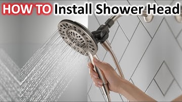 How To Install Shower Head Delta In2ition | The DIY Guide | Ep 31