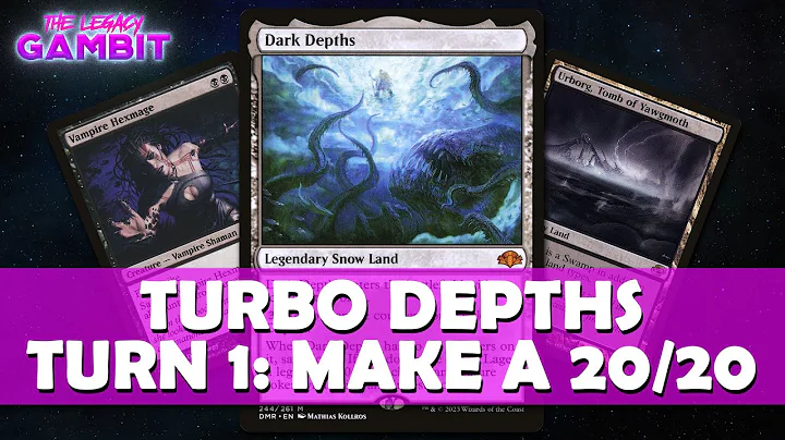 MAKING A 20/20 ON TURN 1 | Golgari Turbo Dark Depths Combo | A-Z of Legacy