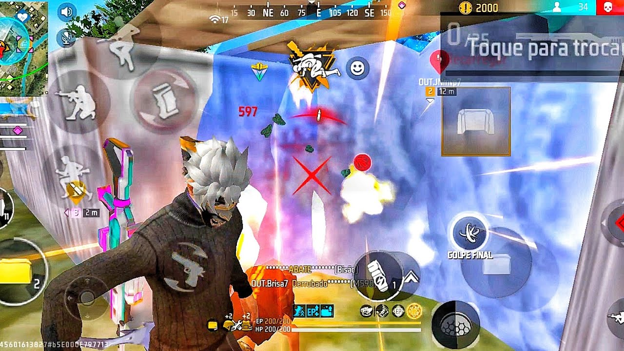 AMASSANDO NO ALTO NÍVEL DO FF! ☠️👺HIGHLIGHTS EM CAMPEONATOS! S24 ULTRA 