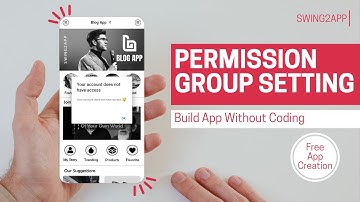 Create User Permission Group | Build No-Code Private App|