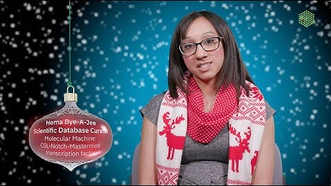 12 molecular machines of Christmas | CSL-Notch-Mastermind transcription factor