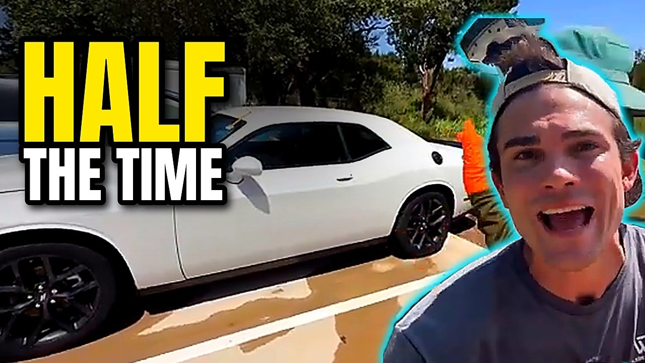 Paid Trial Thumbnails – Wilson Auto Detailing (A: Half The Time, B: Pressure Wash The Engine?)