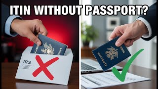 ITIN 2024: Get Tax ID WITHOUT Mailing Passport [CAA]