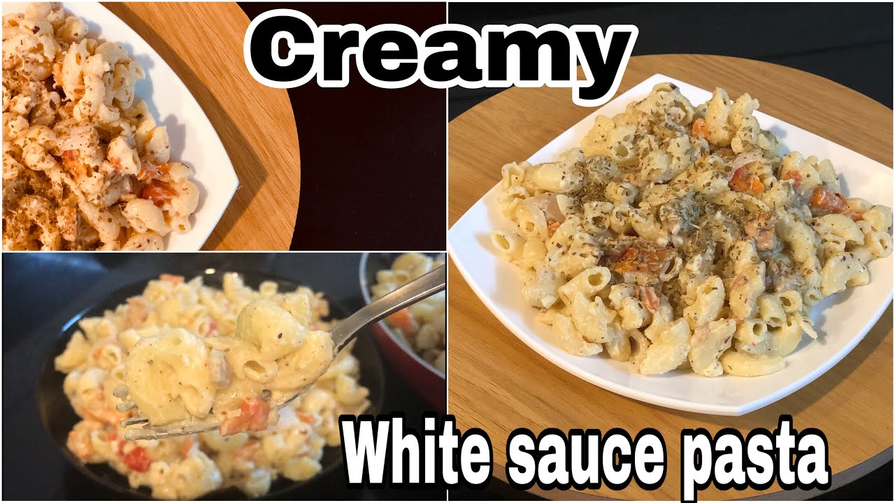 White sauce pasta white sauce pasta in malayalam Azbas kitchen