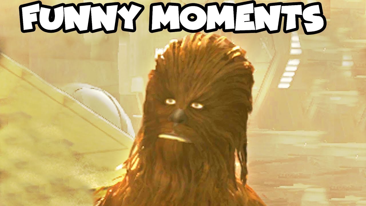 Star Wars Jedi Fallen Order FUNNY FAILS MOMENTS Boss Fights & Force