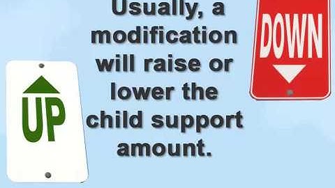 What is a Child Support Modification?
