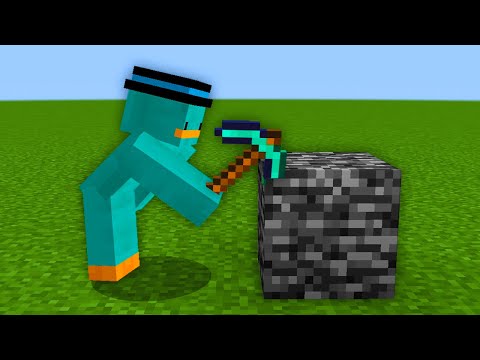 Miné Bedrock en Minecraft!