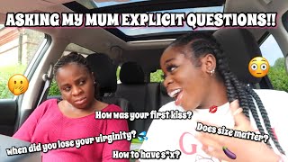 Asking my AFRICAN mum *explicit* QUESTIONS youre too afraid to ask yours