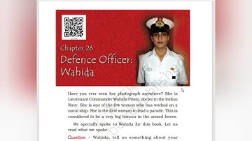 CBSE /Class 4/EVS/Unit 26/Defence Officer Wahida/detailed answered questions @ teacher at home