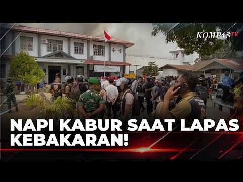Inmates Seize Opportunity to Escape Following Merauke Prison Fire | HEADLINE NEWS