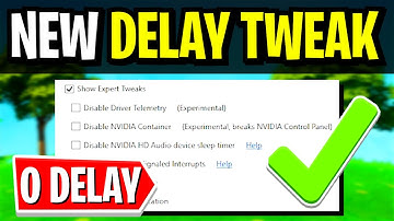 How To Get 0 Input Delay on PC! 🔨 (New Low Latency Tweak in Fortnite Chapter 3!)