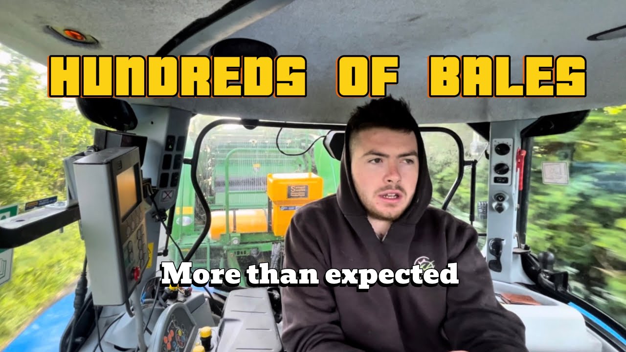 500+ BALES IN 12 HOURS ~ Silage 2025