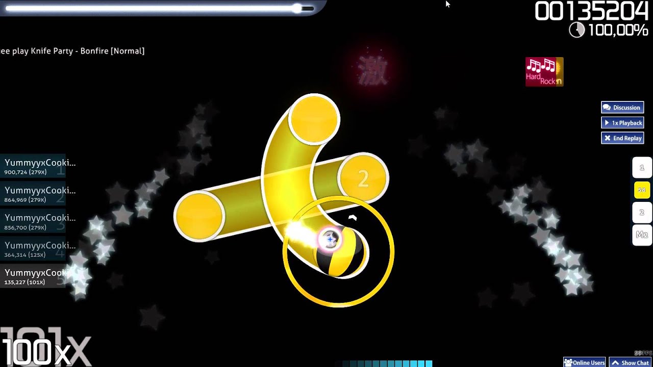 OSU! Bonfire Knife Party YummyyxCookiiee YouTube Music