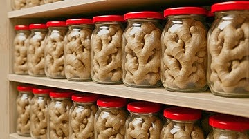 How to preserve fresh ginger for 1 year – no drying, no spoilage