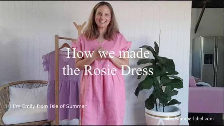 How the Rosie Linen Dress was created