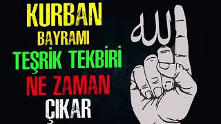 Kurban Bayrami Teşri̇k Tekbi̇rleri̇ Ne Zaman Bi̇ter Teşrik Tekbirleri Ne Zaman Getirilir Teşrik Tekbiri