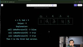 278 | First Bad Version | LeetCode | Solution