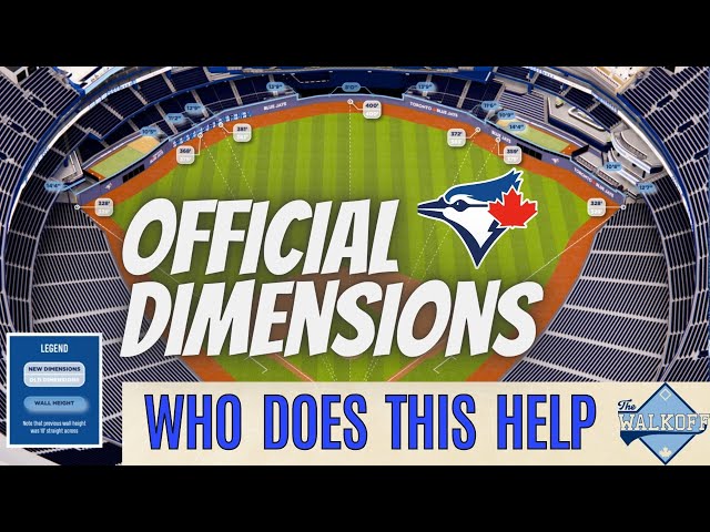 Blue Jays unveil new unique Rogers Centre outfield dimensions - The Athletic